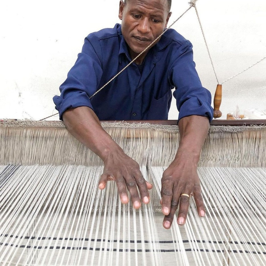 Tihku Towel Collection | All White - Hand Woven