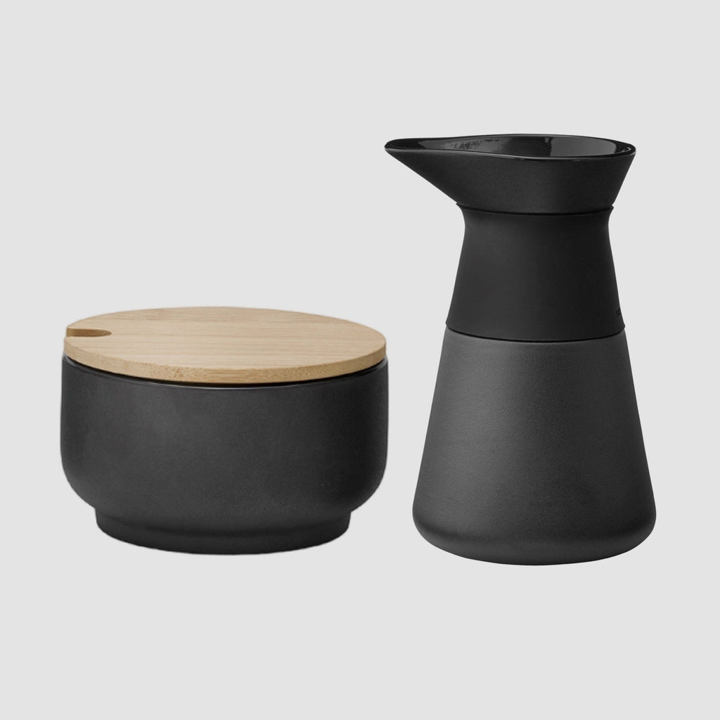 Theo milk jug - matte black
