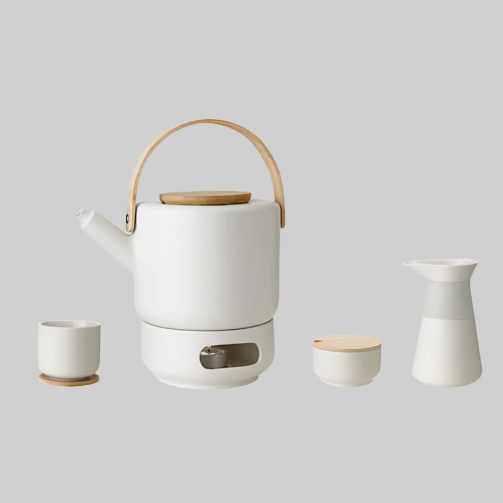 Theo cup. with coaster/lid - sand